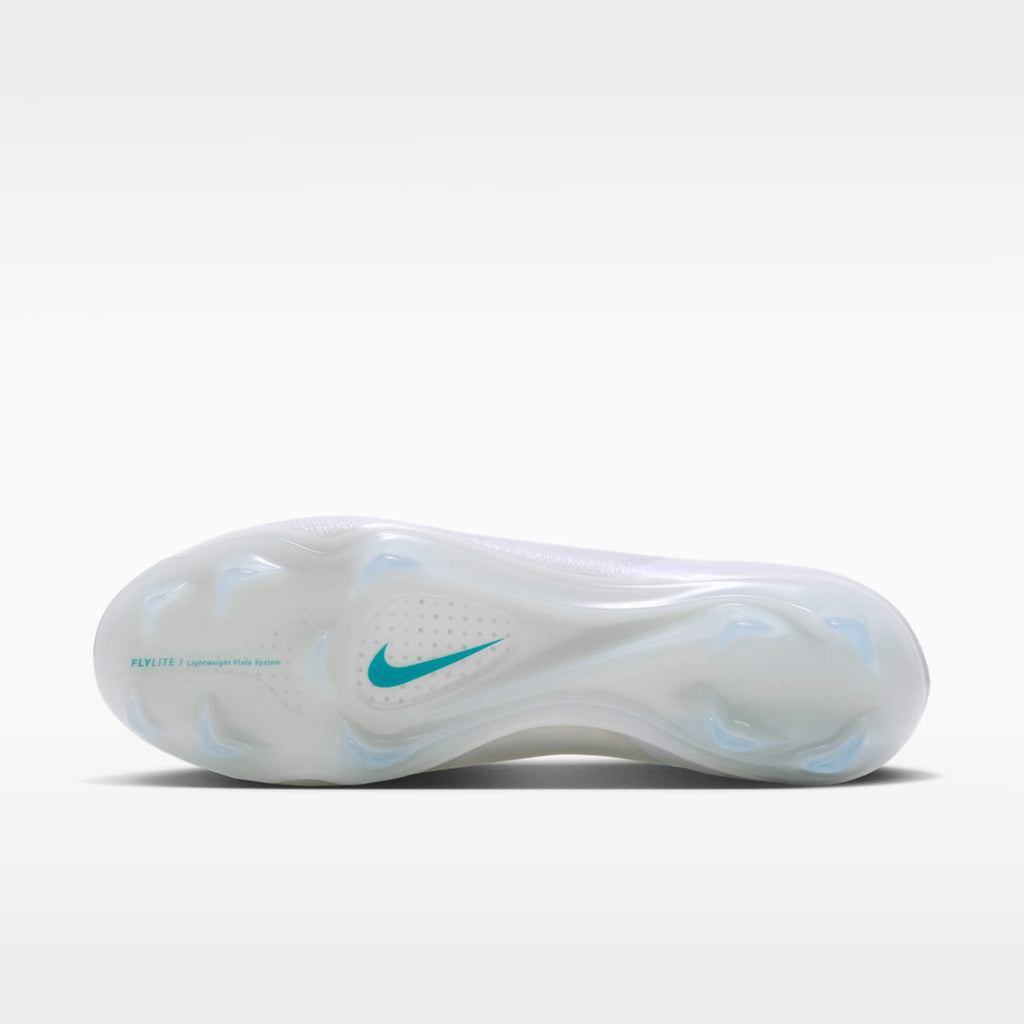 Nike Mercurial Vapor 17 Elite Firm-Ground Low-Top Soccer Cleats - White/Dusty Cactus - Image 2