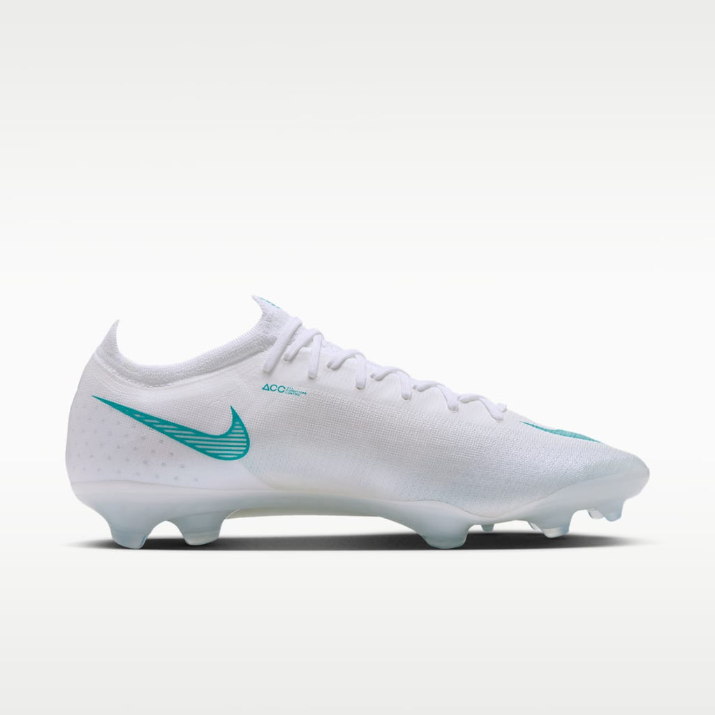 Nike Mercurial Vapor 17 Elite Firm-Ground Low-Top Soccer Cleats - White/Dusty Cactus - Image 3