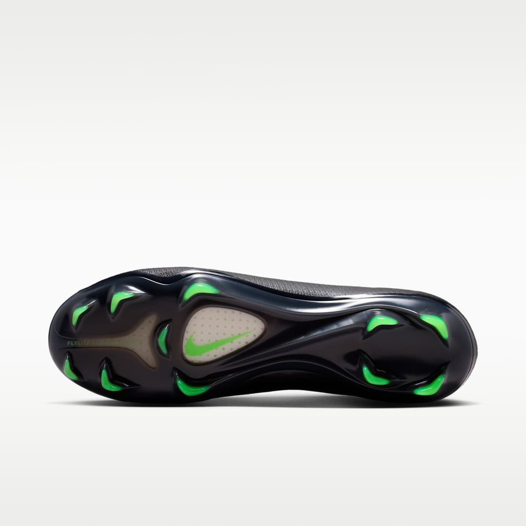 Nike Mercurial Vapor 17 Elite Firm-Ground Low-Top Soccer Cleats - Black/Black/Illusion Green - Image 2