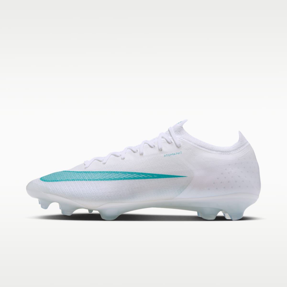 Nike Mercurial Vapor 17 Elite Firm-Ground Low-Top Soccer Cleats - White/Dusty Cactus - Image 1