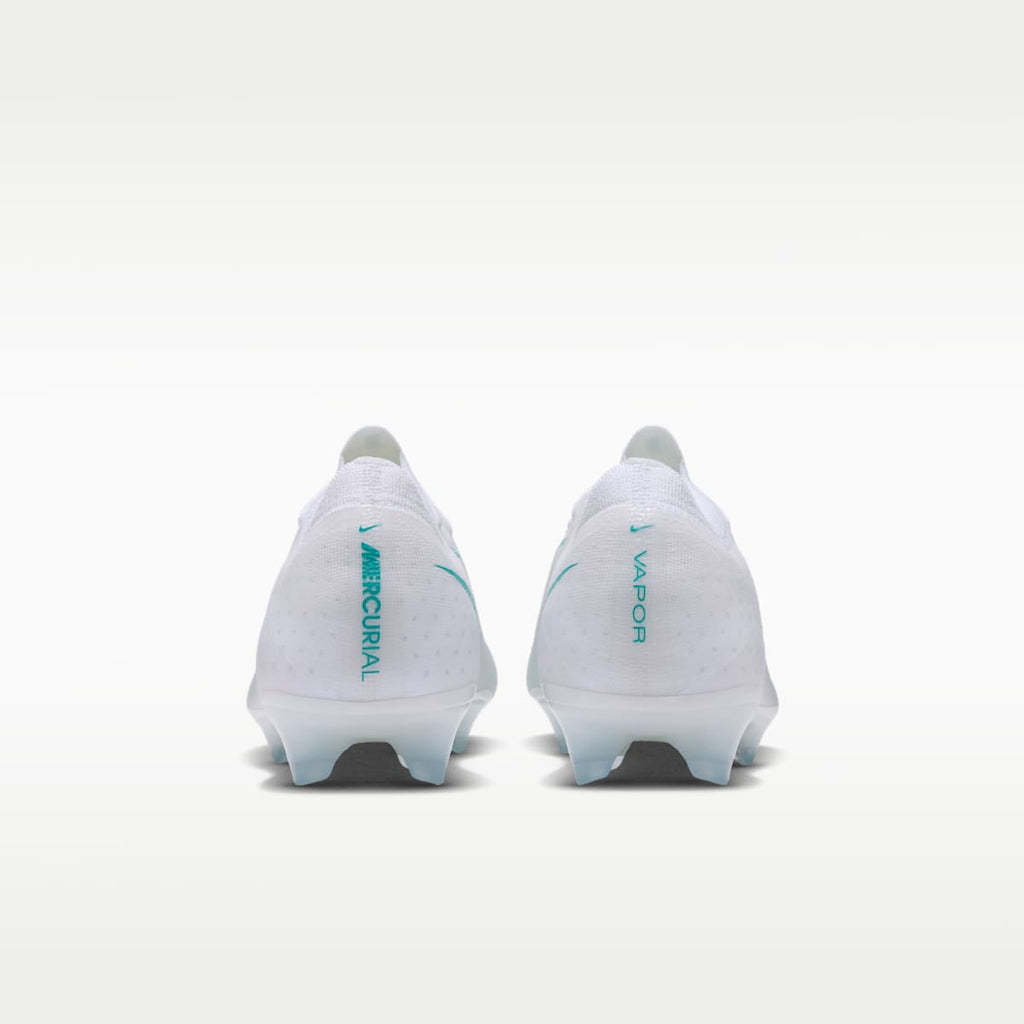 Nike Mercurial Vapor 17 Elite Firm-Ground Low-Top Soccer Cleats - White/Dusty Cactus - Image 6