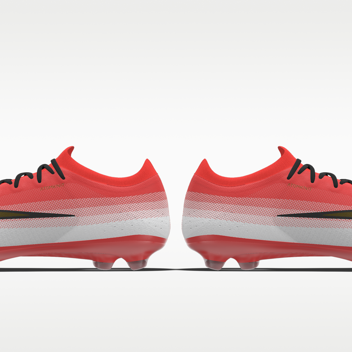 Women's Nike Mercurial Vapor 17 Elite By You Custom Firm-Ground Low-Top Soccer Cleats - Bright Crimson/White
