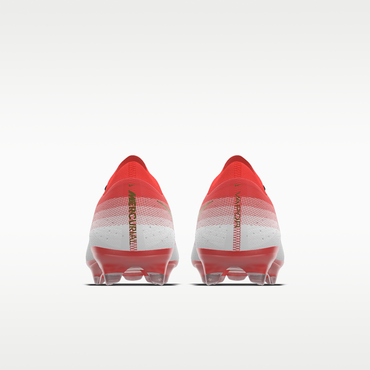 Women's Nike Mercurial Vapor 17 Elite By You Custom Firm-Ground Low-Top Soccer Cleats - Bright Crimson/White