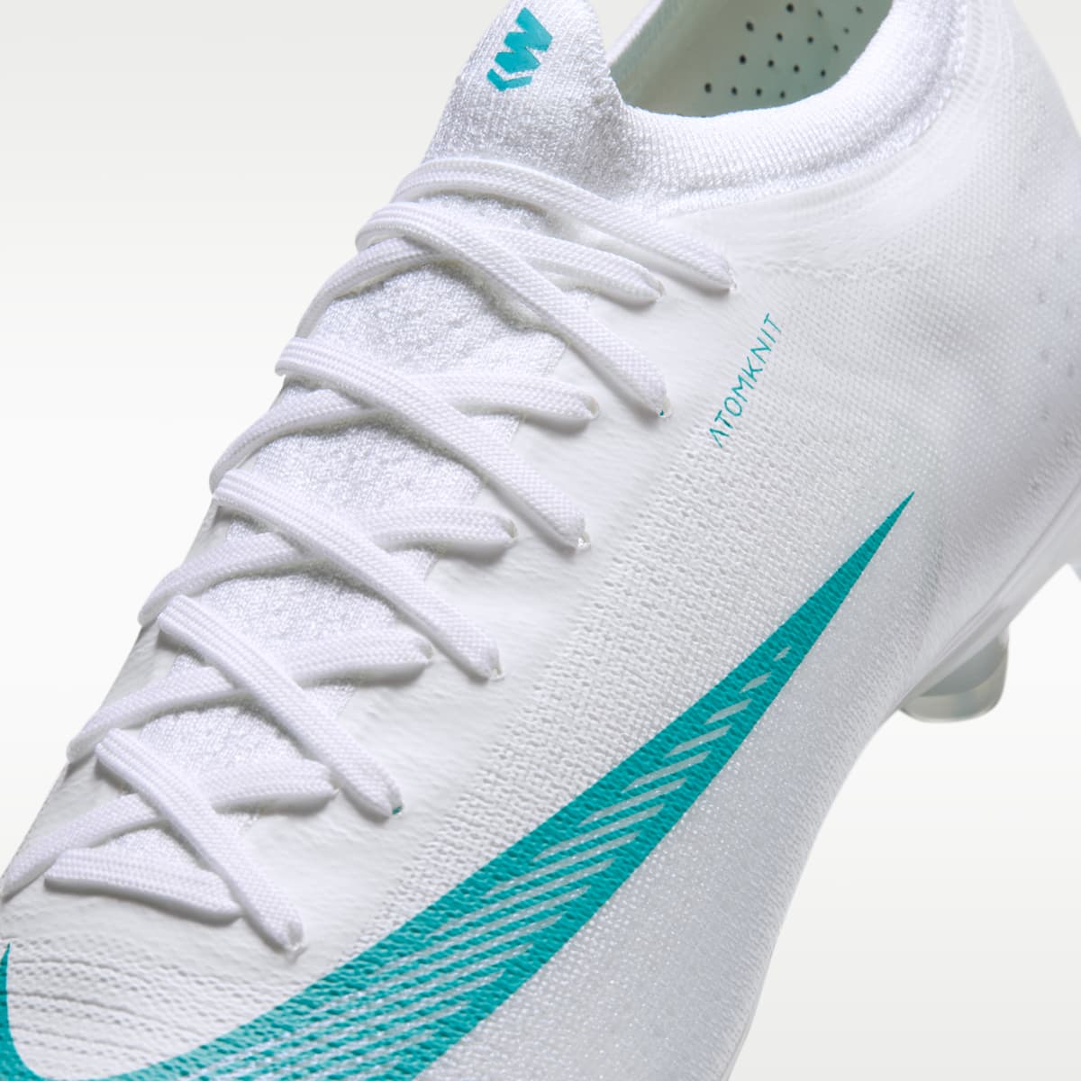 Nike Mercurial Vapor 17 Elite Firm-Ground Low-Top Soccer Cleats - White/Dusty Cactus - Image 8