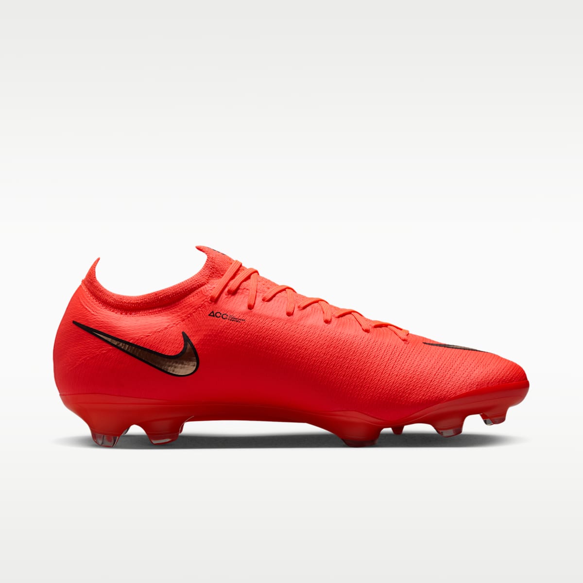 Women's Nike Mercurial Vapor 17 Elite Firm-Ground Low-Top Soccer Cleats - Bright Crimson/Blur