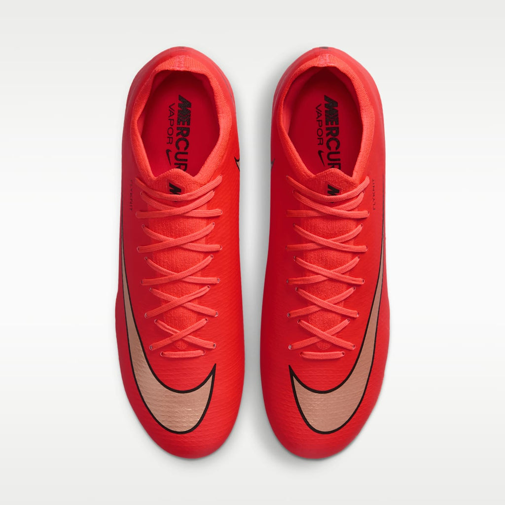 Nike Mercurial Vapor 17 Pro Artificial-Grass Low-Top Soccer Cleats - Bright Crimson/Blur - Image 4
