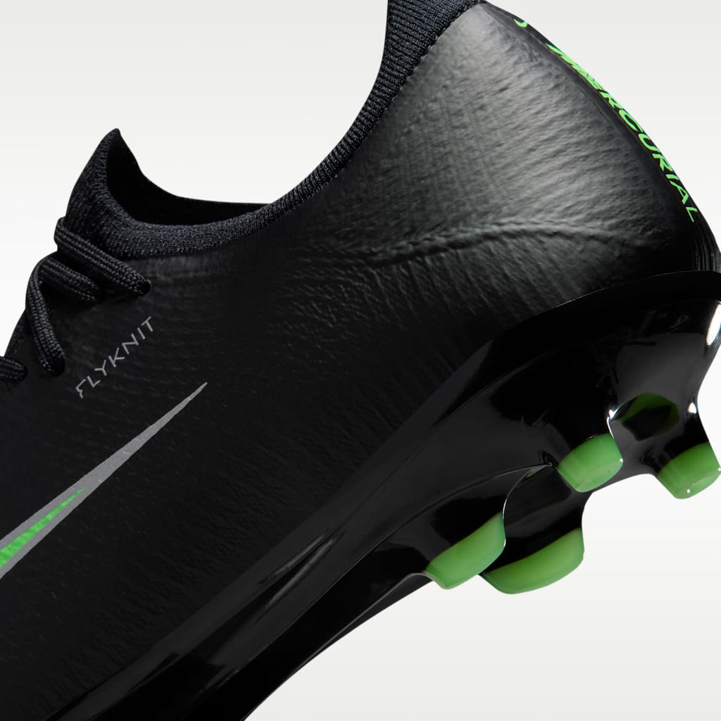 Nike Mercurial Vapor 17 Pro Artificial-Grass Low-Top Soccer Cleats - Black/Black/Illusion Green - Image 9