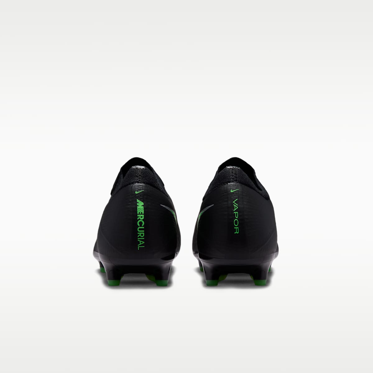 Nike Mercurial Vapor 17 Pro Artificial-Grass Low-Top Soccer Cleats - Black/Black/Illusion Green - Image 6