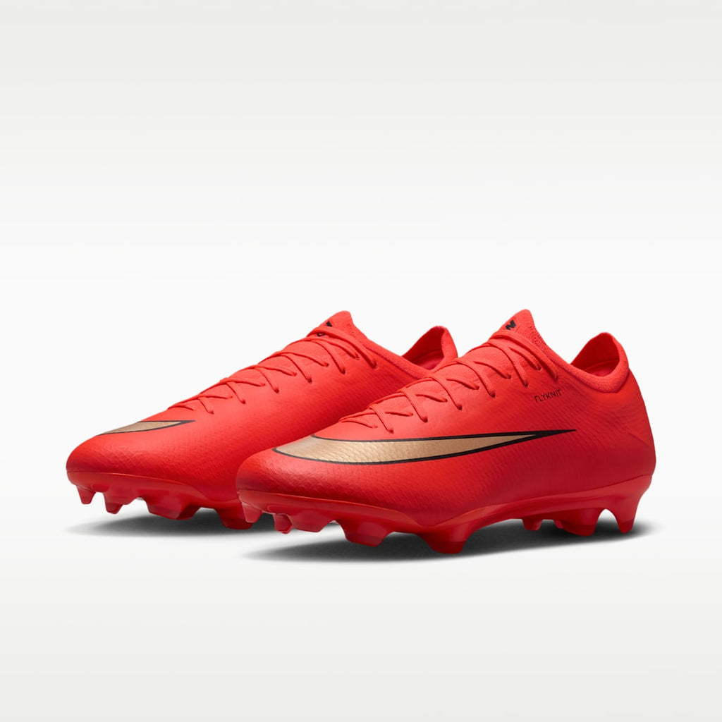 Nike Mercurial Vapor 17 Pro Firm-Ground Low-Top Soccer Cleats - Bright Crimson/Blur - Image 5