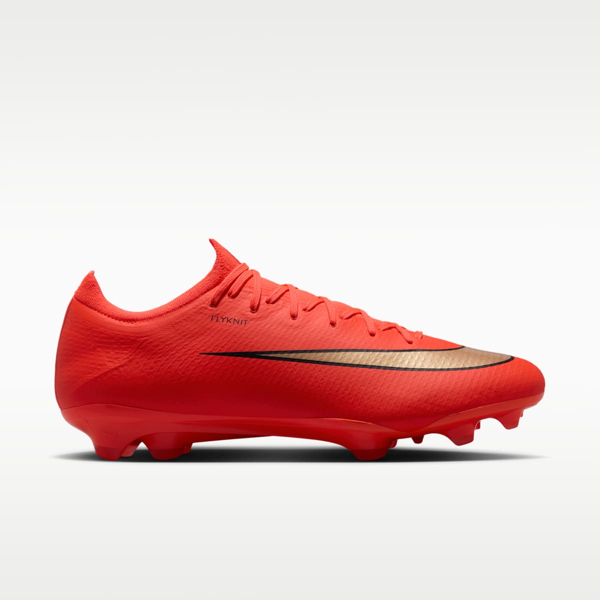Nike Mercurial Vapor 17 Pro Firm-Ground Low-Top Soccer Cleats - Bright Crimson/Blur - Image 3