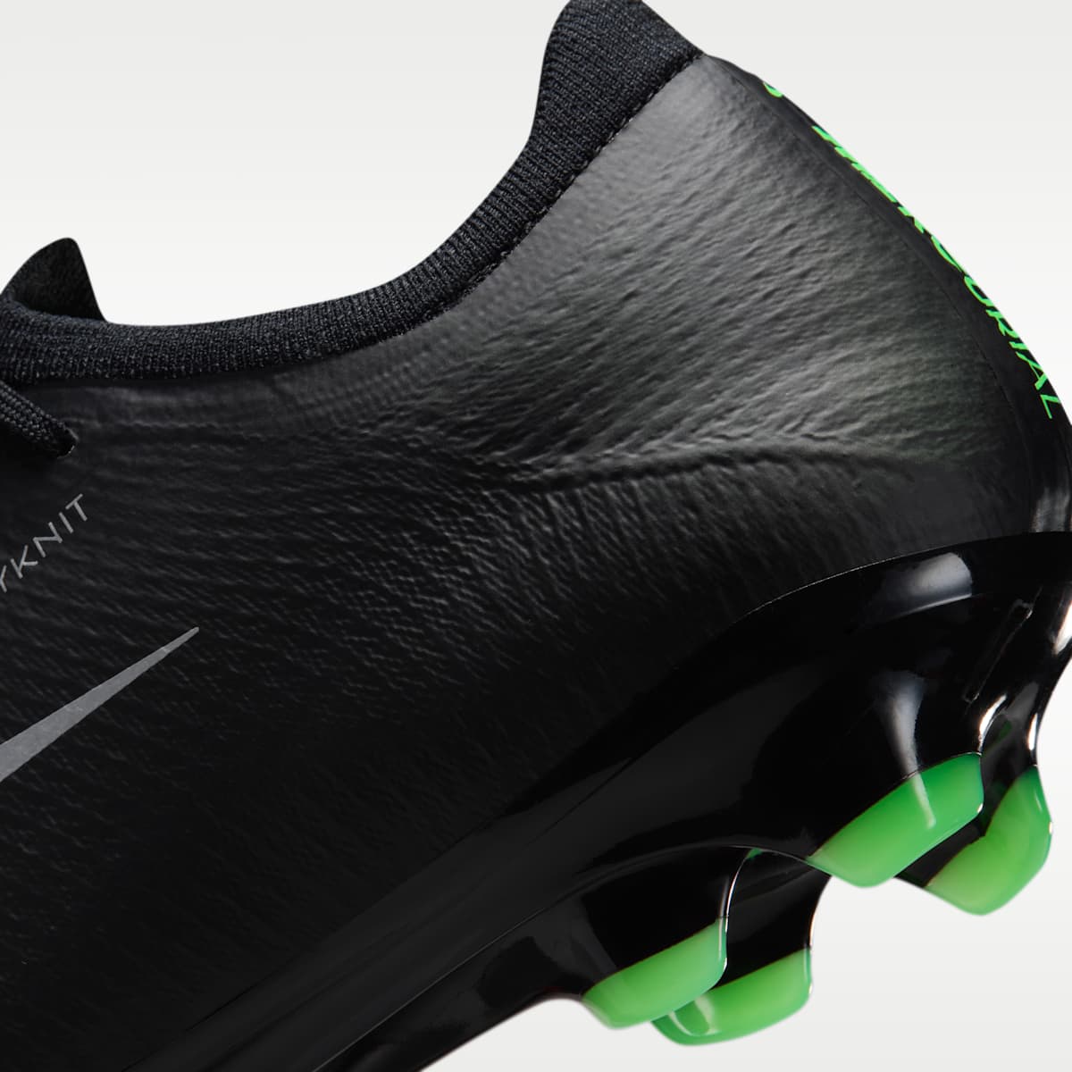 Women's Nike Mercurial Vapor 17 Pro Firm-Ground Low-Top Soccer Cleats - Black/Black/Illusion Green