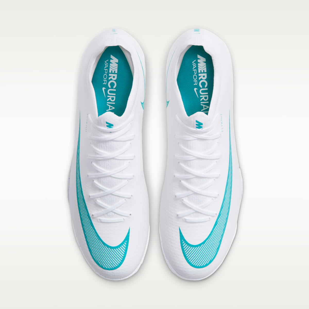 Nike Mercurial Vapor 17 Pro Turf Low-Top Soccer Shoes - White/Dusty Cactus - Image 4