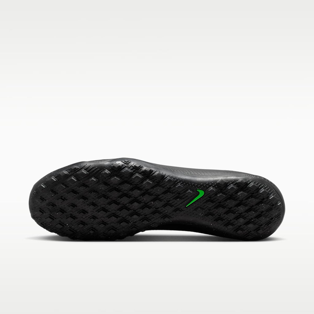 Nike Mercurial Vapor 17 Pro Turf Low-Top Soccer Shoes - Black/Black/Illusion Green - Image 2