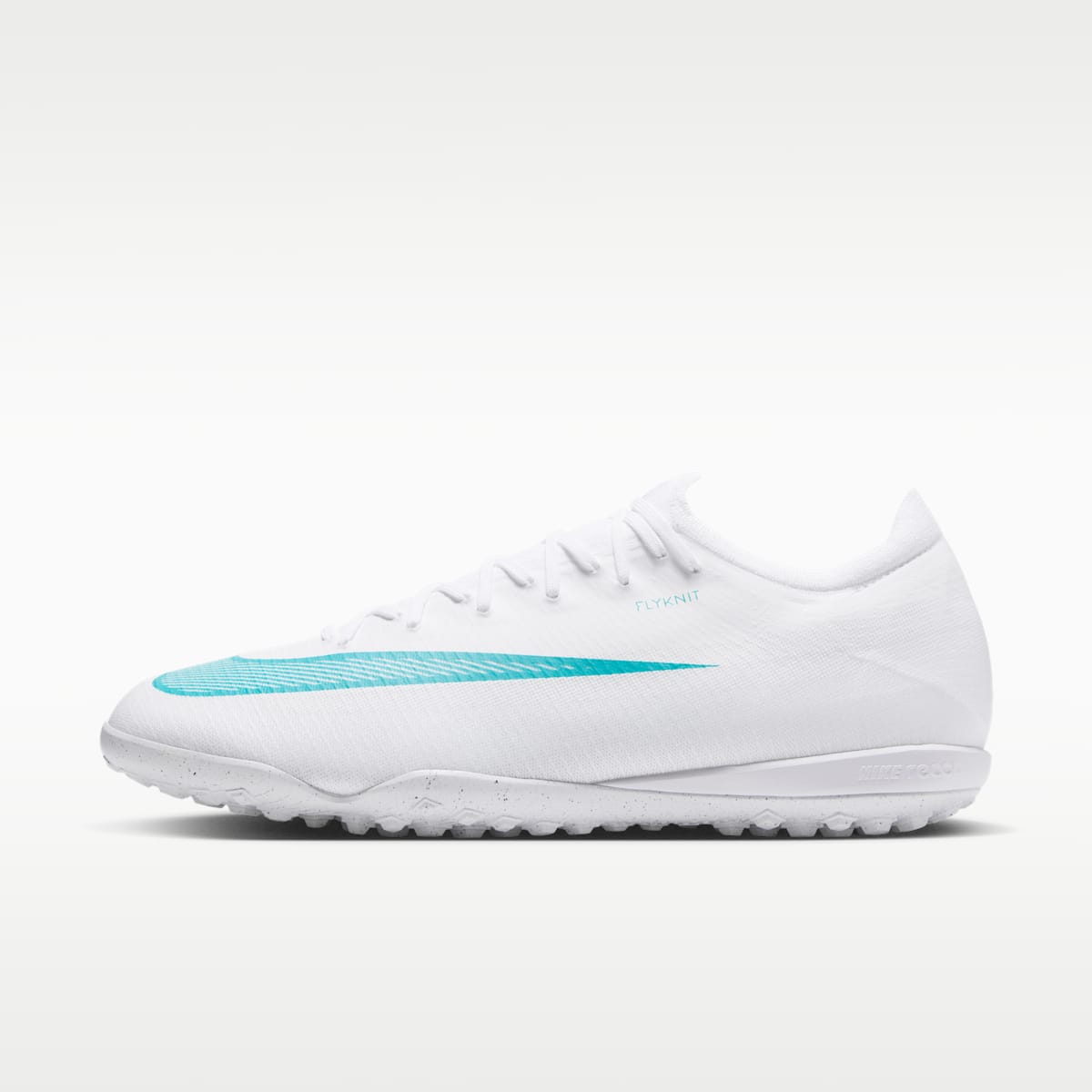 Nike Mercurial Vapor 17 Pro Turf Low-Top Soccer Shoes - White/Dusty Cactus - Image 1