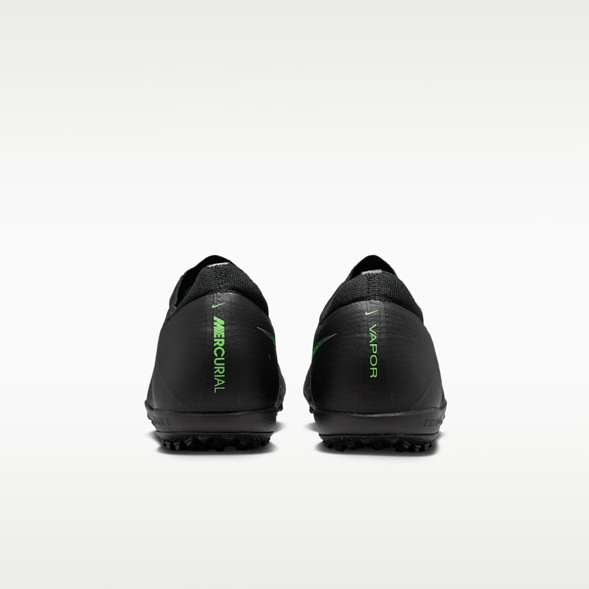 Nike Mercurial Vapor 17 Pro Turf Low-Top Soccer Shoes - Black/Black/Illusion Green - Image 6