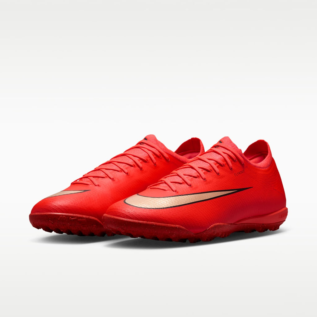 Nike Mercurial Vapor 17 Pro Turf Low-Top Soccer Shoes - Bright Crimson/Blur - Image 5
