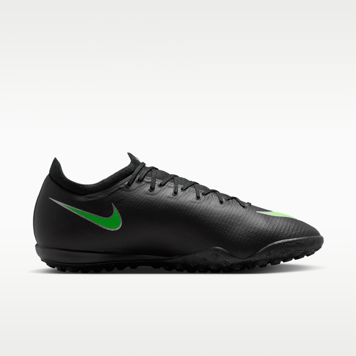 Nike Mercurial Vapor 17 Pro Turf Low-Top Soccer Shoes - Black/Black/Illusion Green - Image 3