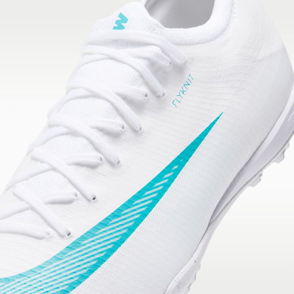 Nike Mercurial Vapor 17 Pro Turf Low-Top Soccer Shoes - White/Dusty Cactus - Image 7