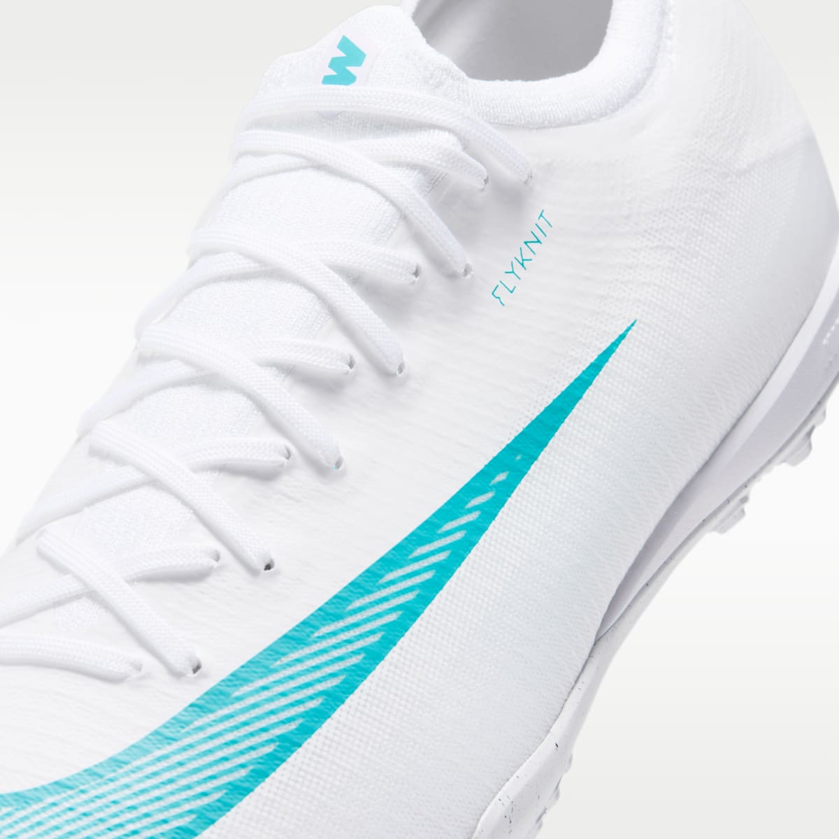 Nike Mercurial Vapor 17 Pro Turf Low-Top Soccer Shoes - White/Dusty Cactus - Image 7