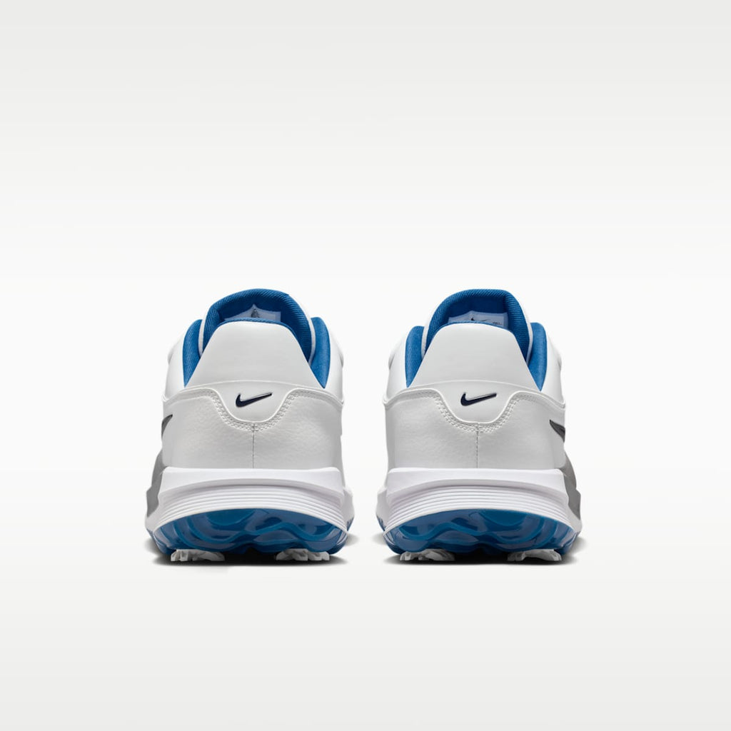 Nike Victory Pro 4 Golf Shoes - Summit White/Court Blue/Metallic Silver/Obsidian - Image 6