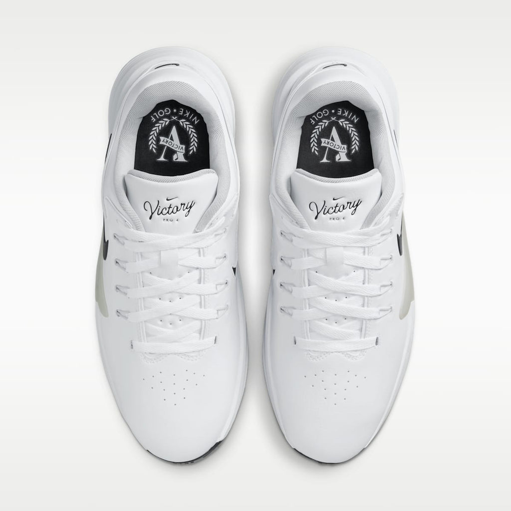 Nike Victory Pro 4 Golf Shoes - White/Photon Dust/Black - Image 4