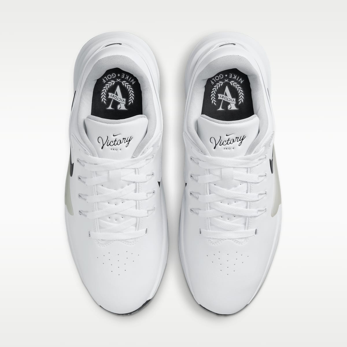 Nike Victory Pro 4 Golf Shoes - White/Photon Dust/Black - Image 4