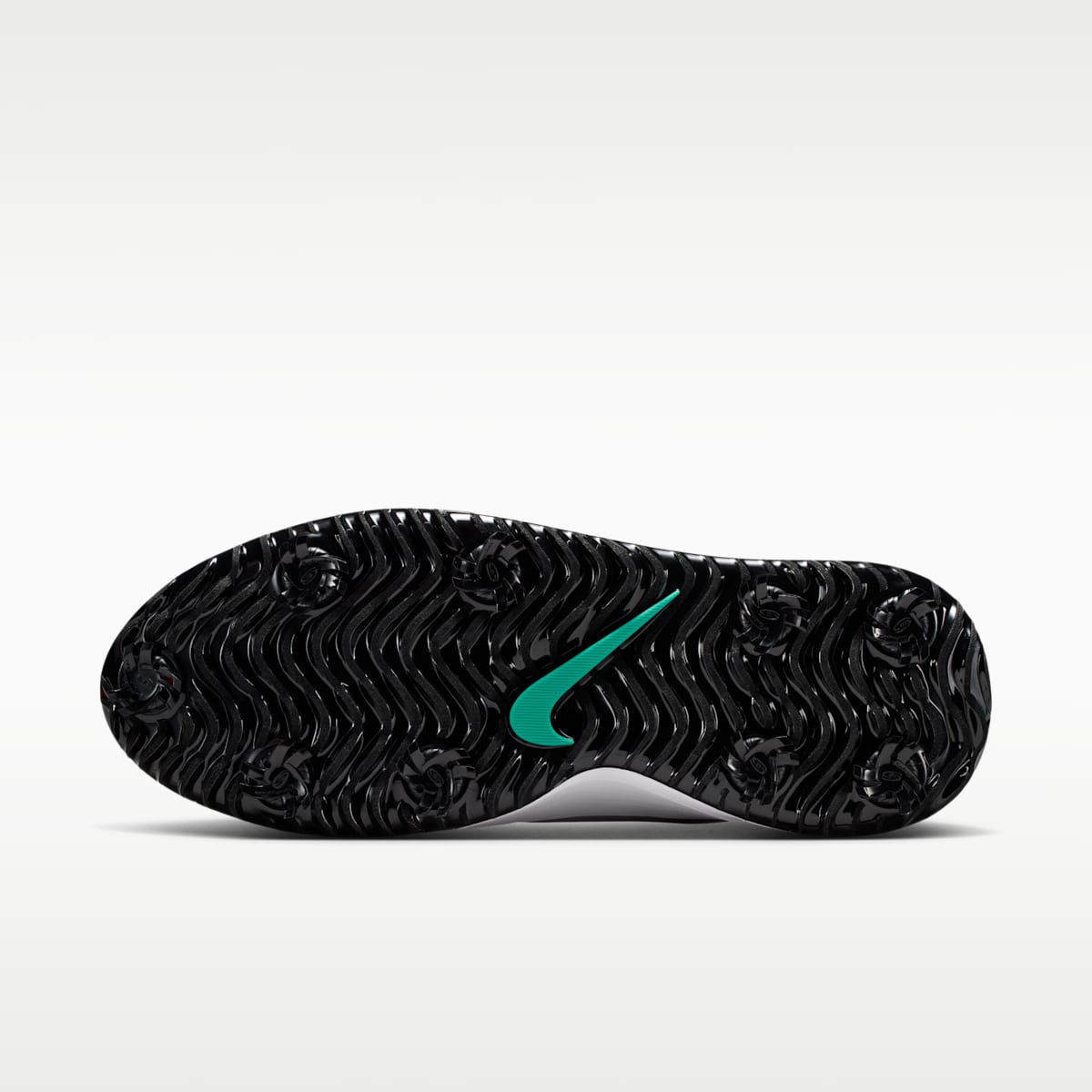 Women's Nike Victory Pro 4 Golf Shoes - White/Black/Malachite