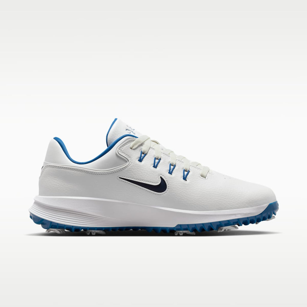 Nike Victory Pro 4 Golf Shoes - Summit White/Court Blue/Metallic Silver/Obsidian - Image 3