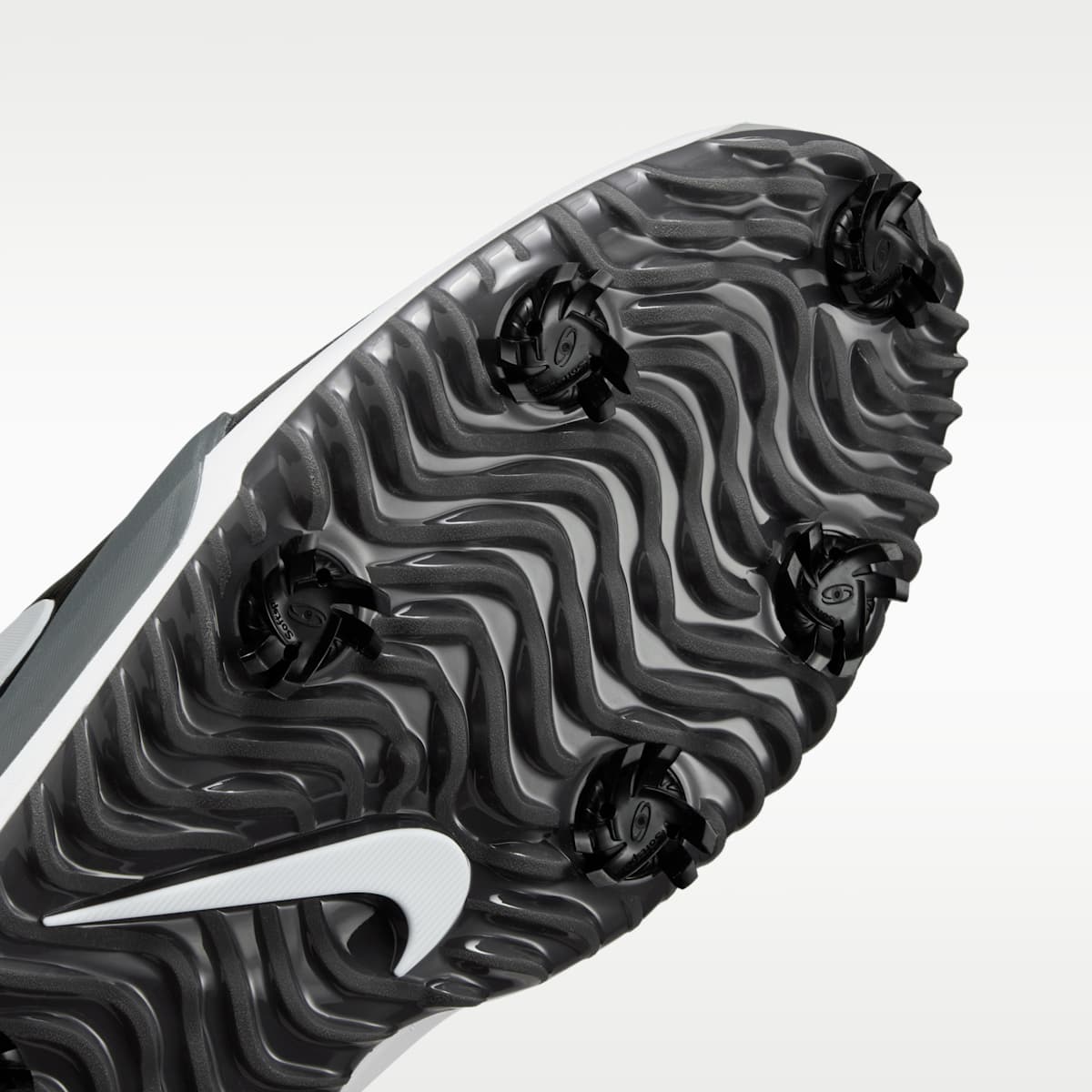 Nike Victory Pro 4 Golf Shoes - Black/Iron Grey/White - Image 7