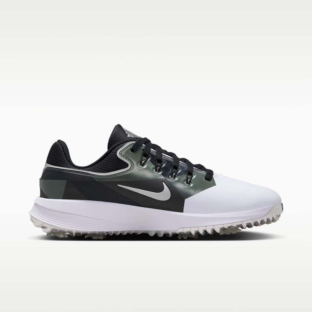 Nike Victory Pro 4 Golf Shoes - White/Metallic Silver/Fir/Black - Image 3