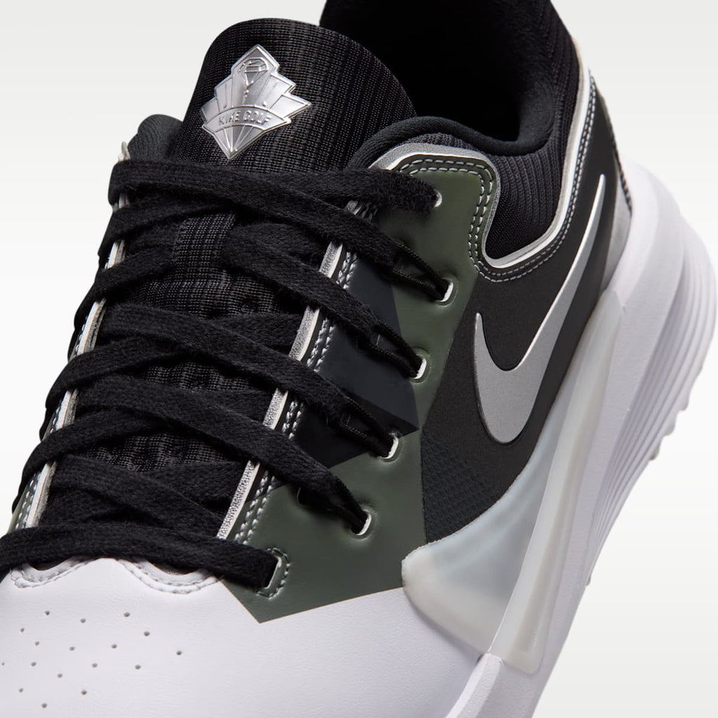 Nike Victory Pro 4 Golf Shoes - White/Metallic Silver/Fir/Black - Image 8