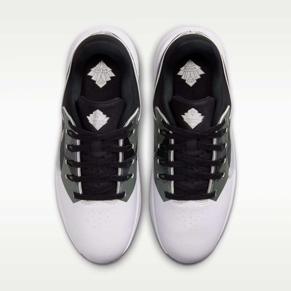 Nike Victory Pro 4 Golf Shoes - White/Metallic Silver/Fir/Black - Image 4
