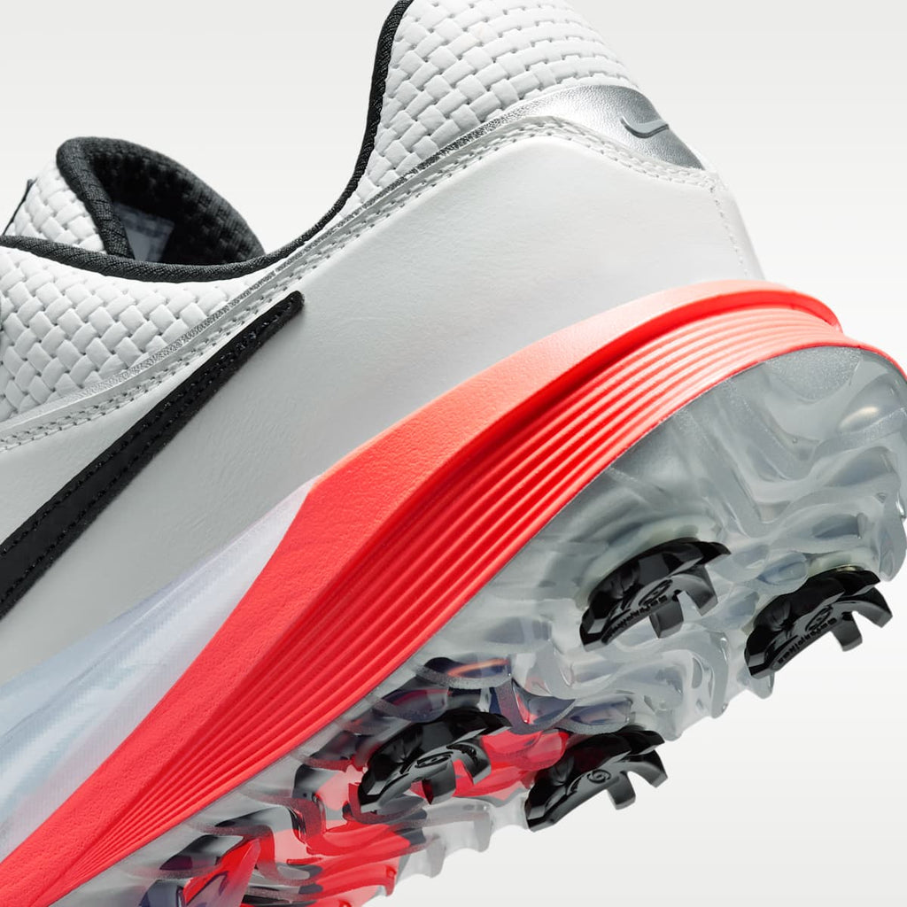 Nike Victory Pro 4 Golf Shoes - Off White/Hot Lava/Cool Grey/Black - Image 9