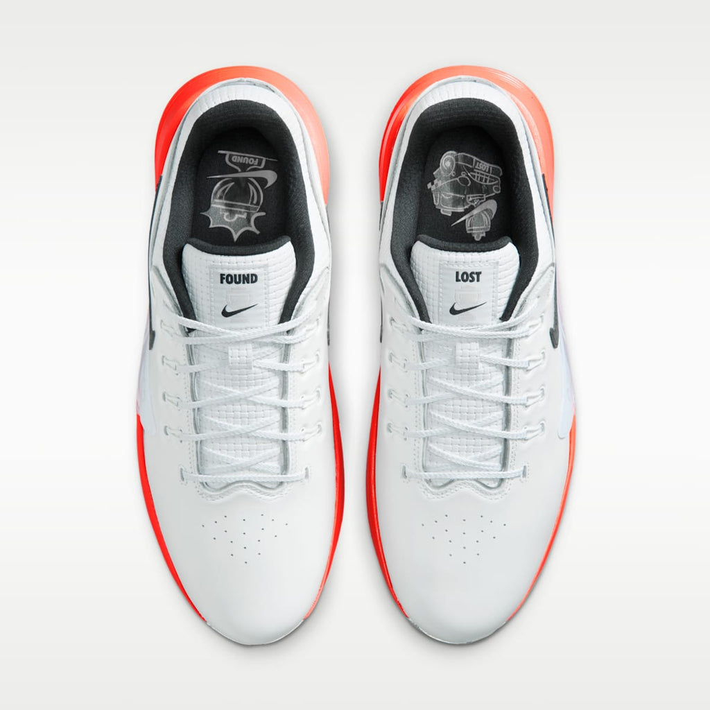 Nike Victory Pro 4 Golf Shoes - Off White/Hot Lava/Cool Grey/Black - Image 4
