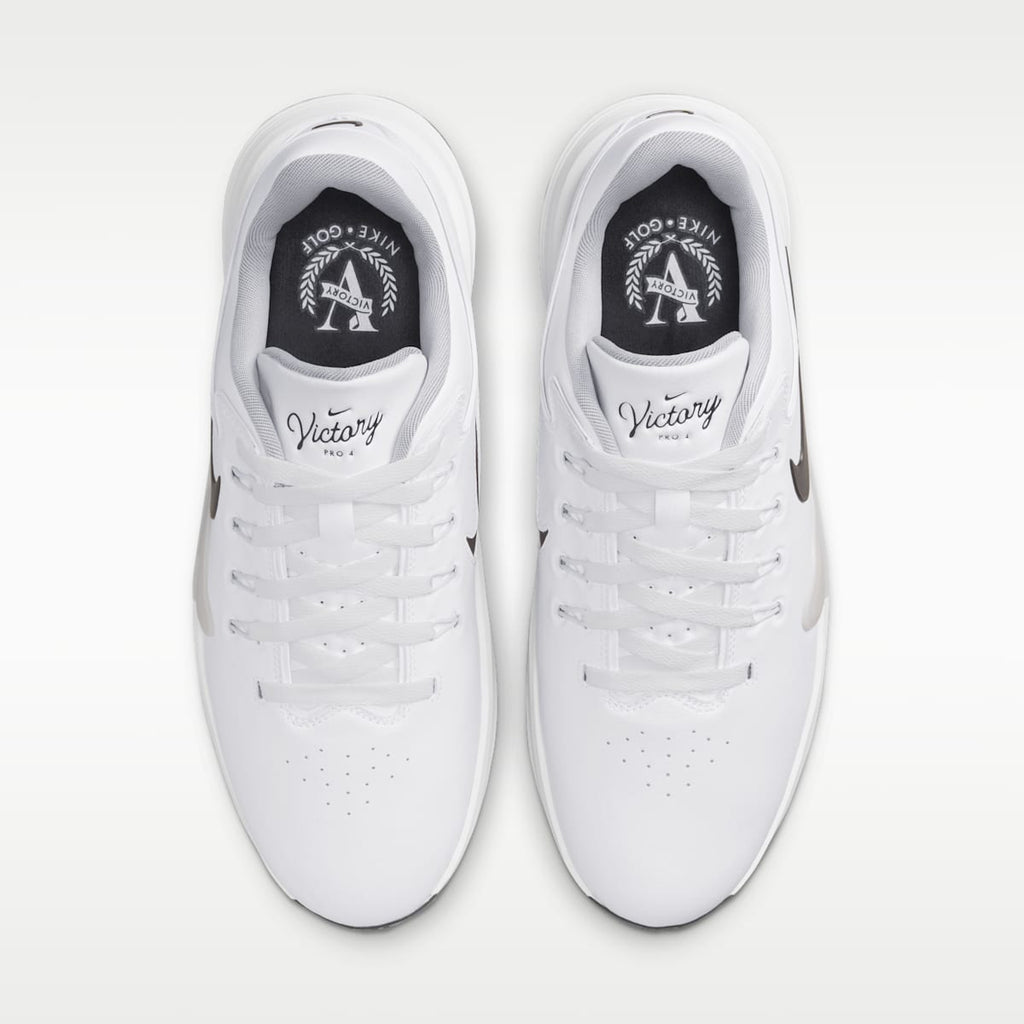 Nike Victory Pro 4 Golf Shoes (Wide) - White/Photon Dust/Black - Image 4