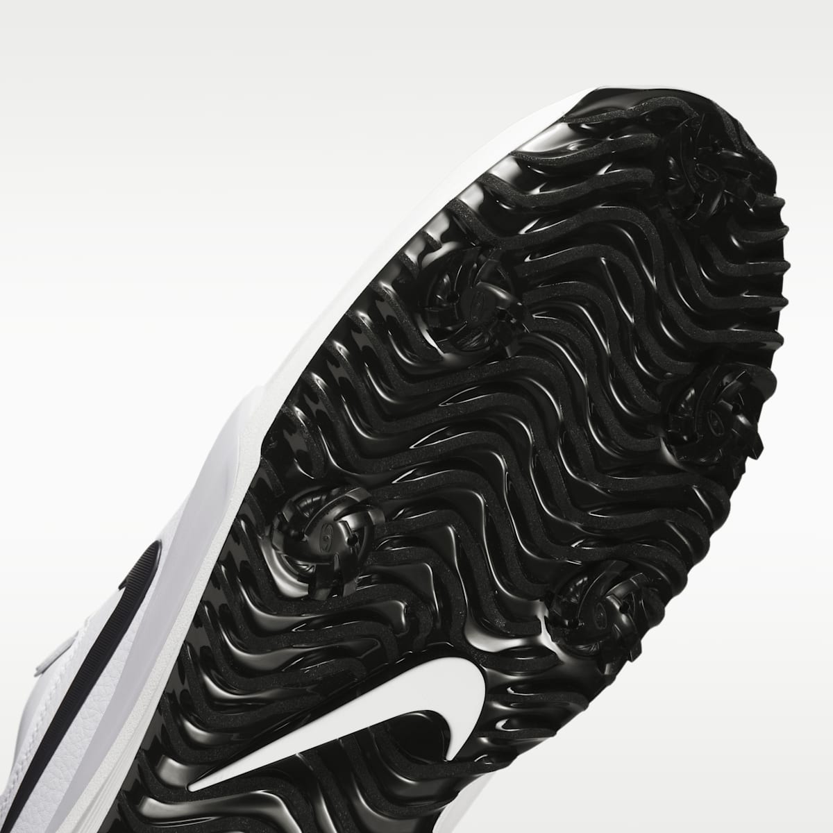 Nike Victory Pro 4 Golf Shoes (Wide) - White/Photon Dust/Black - Image 7