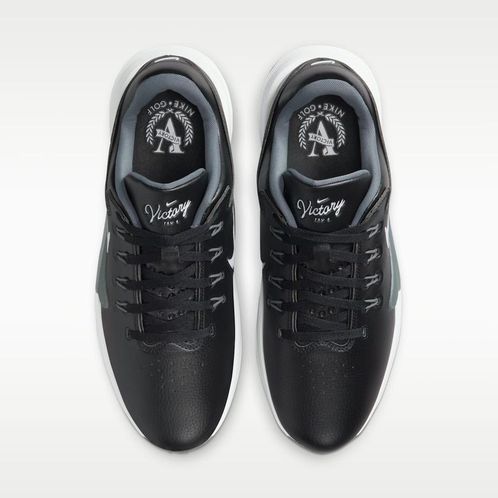 Nike Victory Pro 4 Golf Shoes (Wide) - Black/Iron Grey/White - Image 4