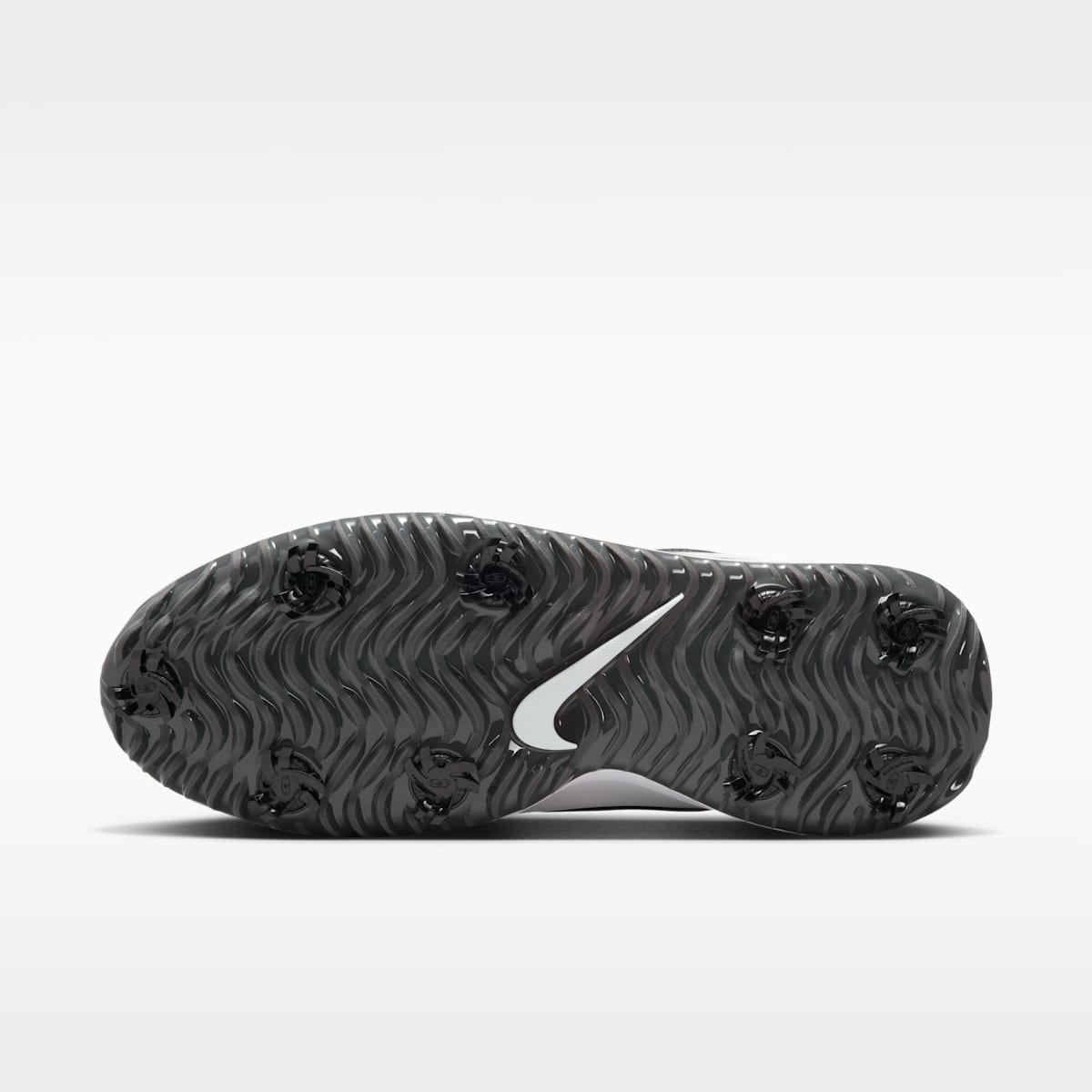 Nike Victory Pro 4 Golf Shoes (Wide) - Black/Iron Grey/White - Image 2