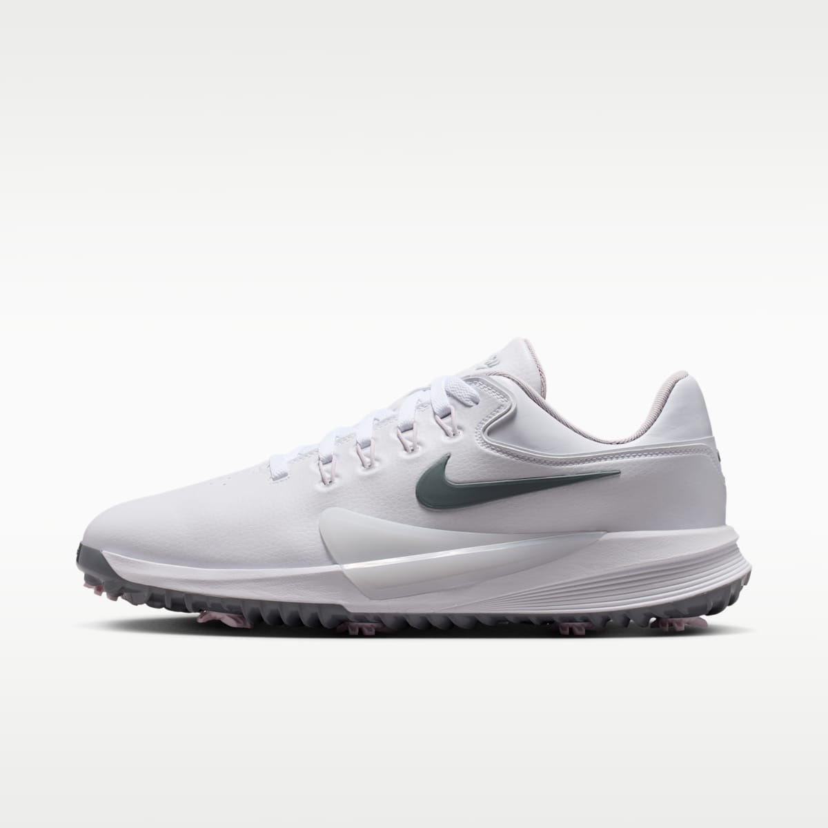Women's Nike Victory Pro 4 Golf Shoes - White/White/Bleached Lilac/Cool Grey