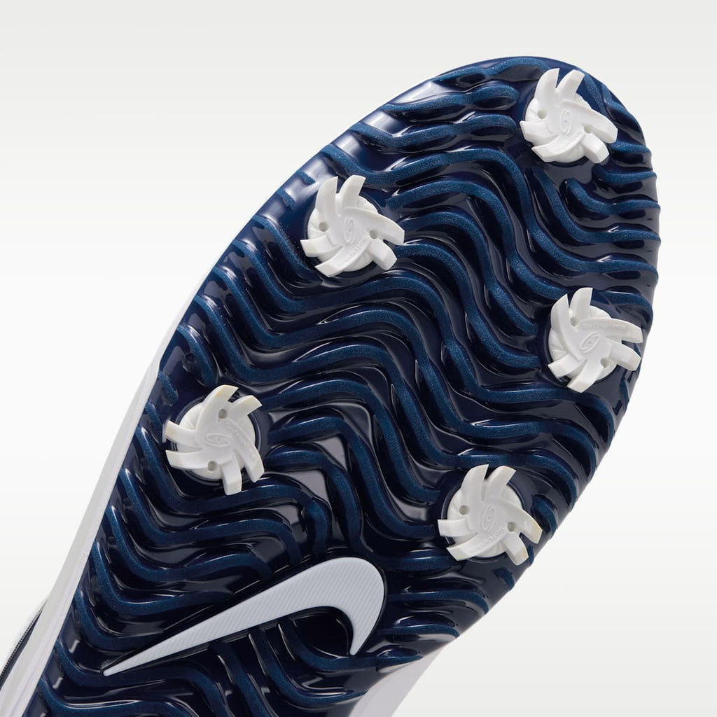 Nike Victory Pro 4 Golf Shoes - White/Midnight Navy - Image 7
