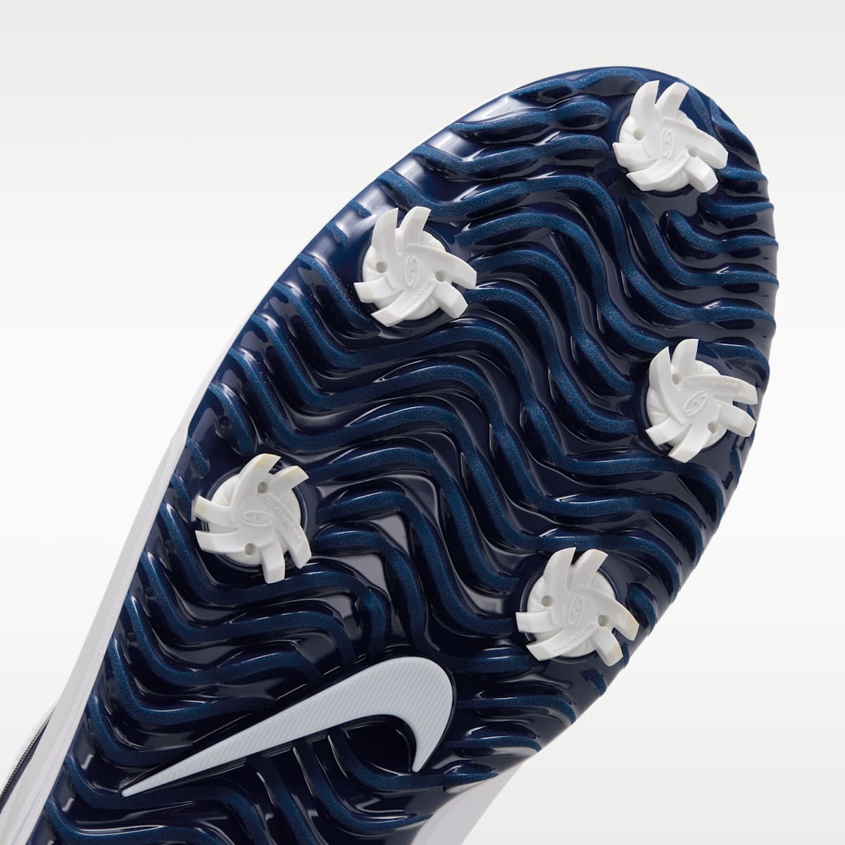 Nike Victory Pro 4 Golf Shoes - White/Midnight Navy - Image 7