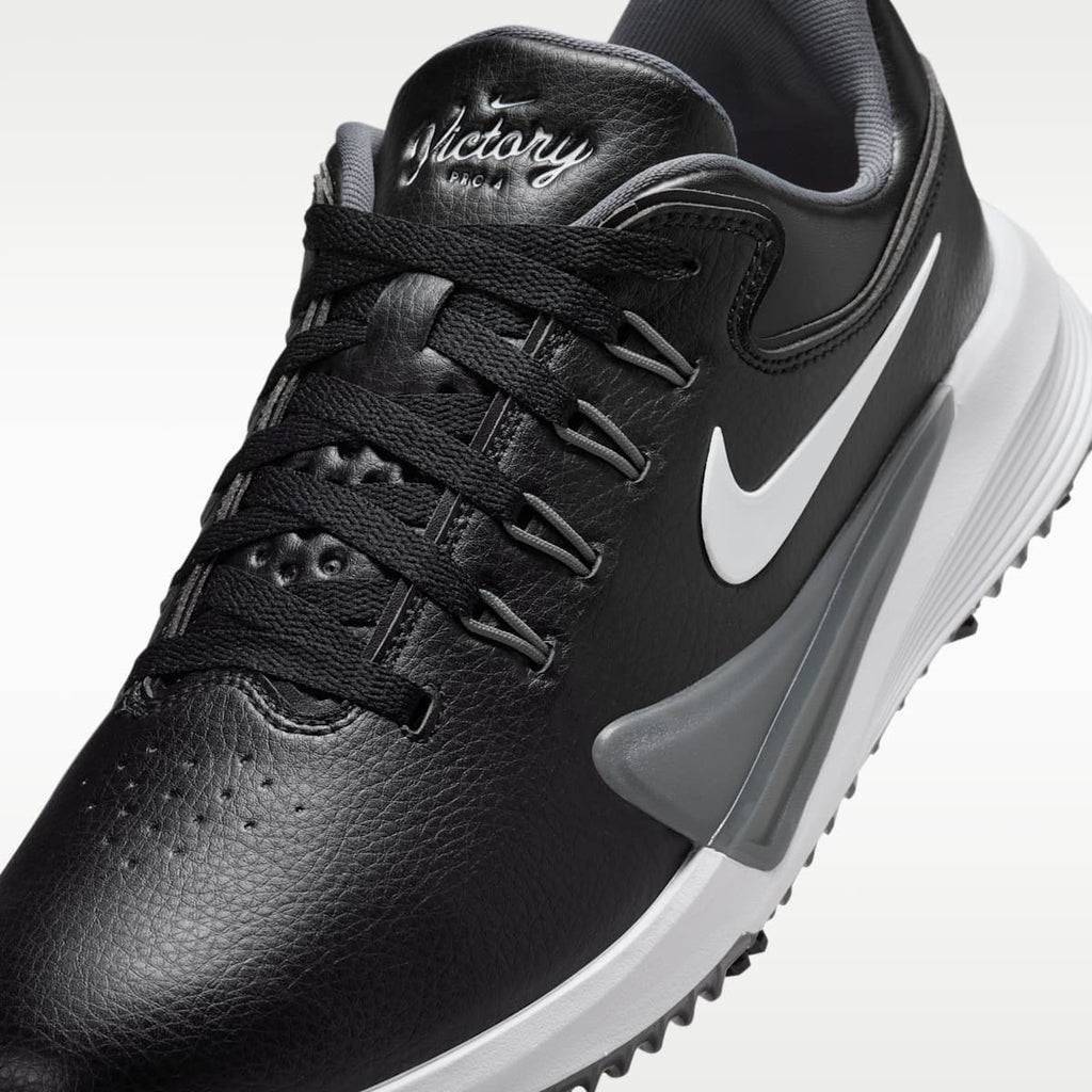 Nike Victory Pro 4 Golf Shoes - Black/Iron Grey/White - Image 8