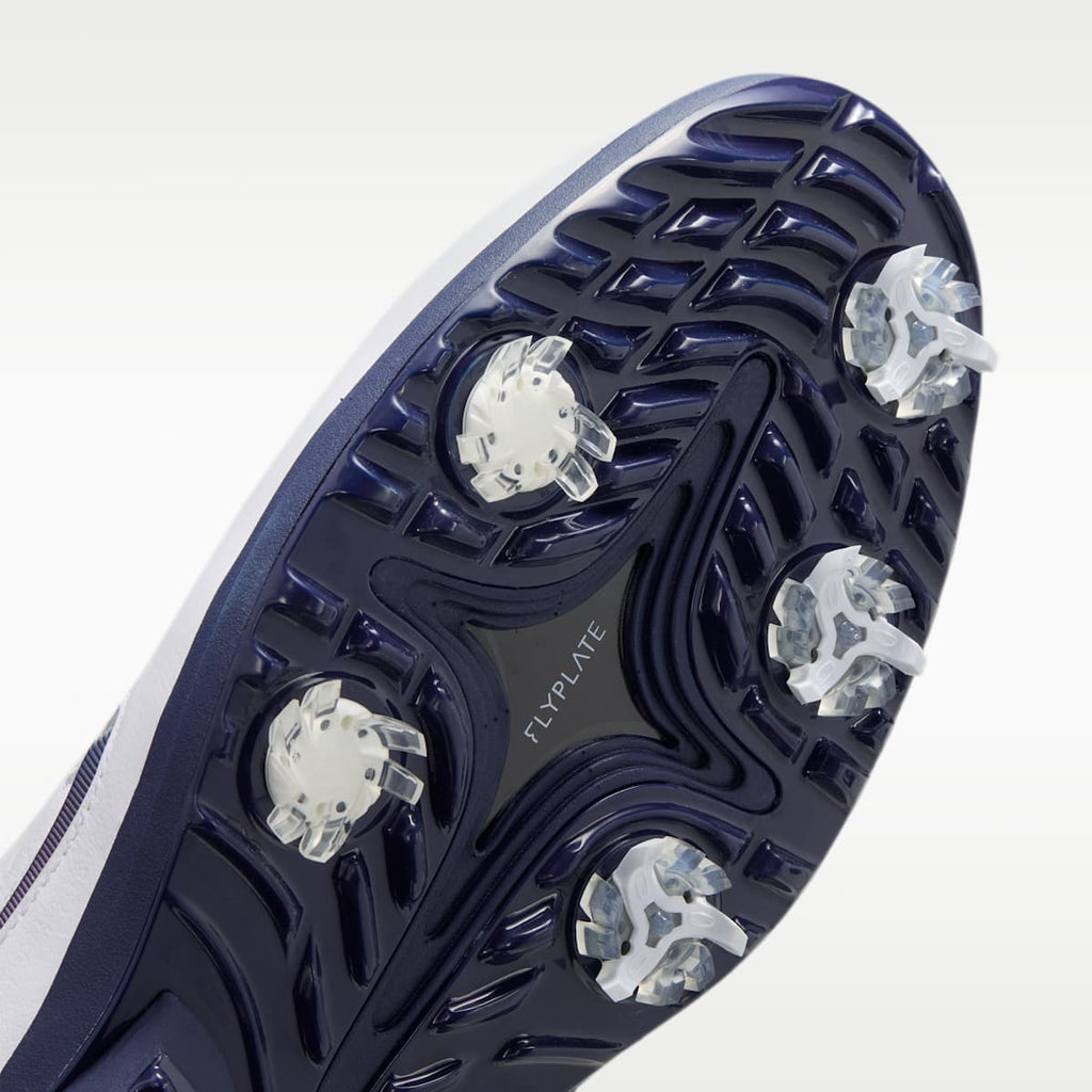 Nike Victory Tour 4 Golf Shoes - White/Midnight Navy - Image 7
