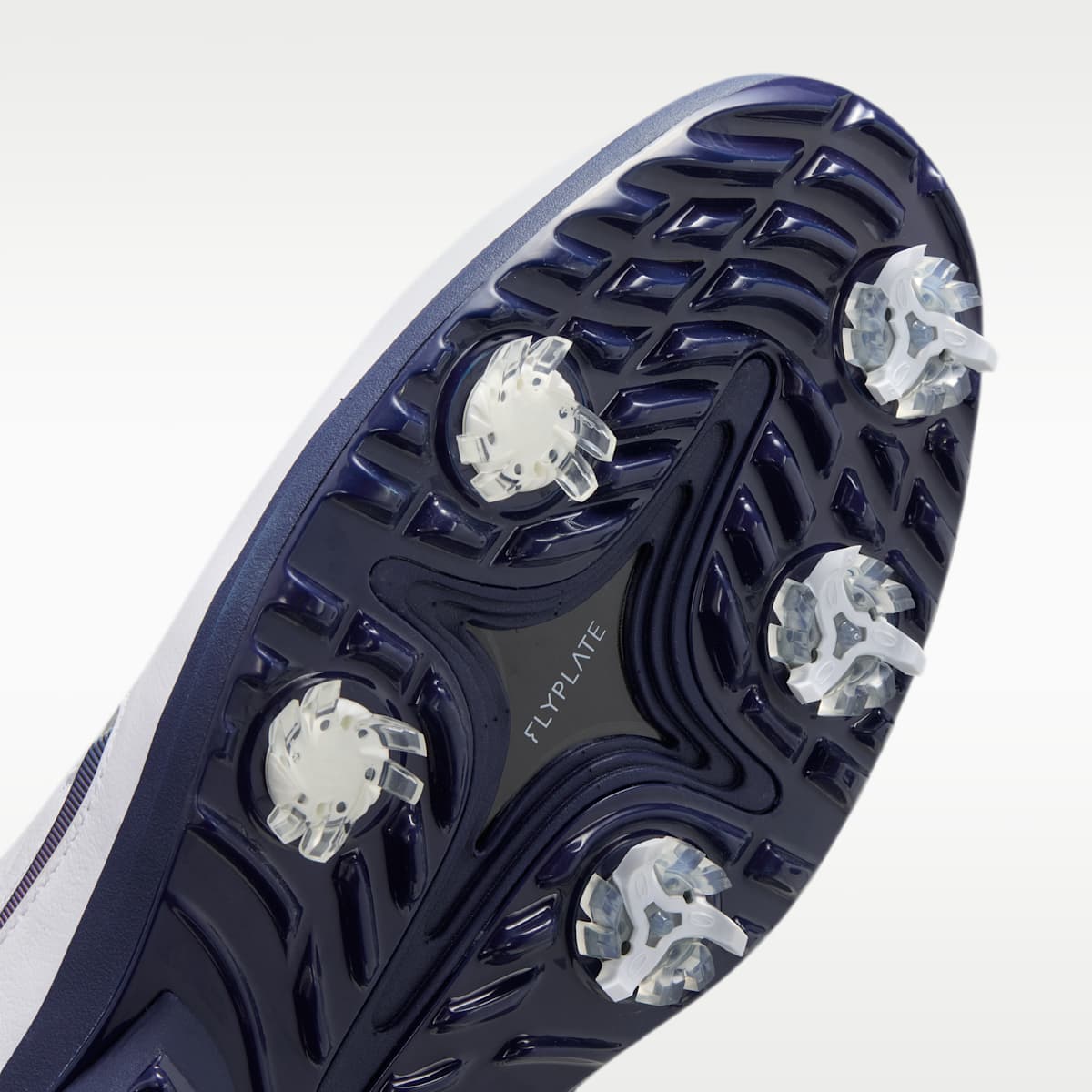 Nike Victory Tour 4 Golf Shoes - White/Midnight Navy - Image 7