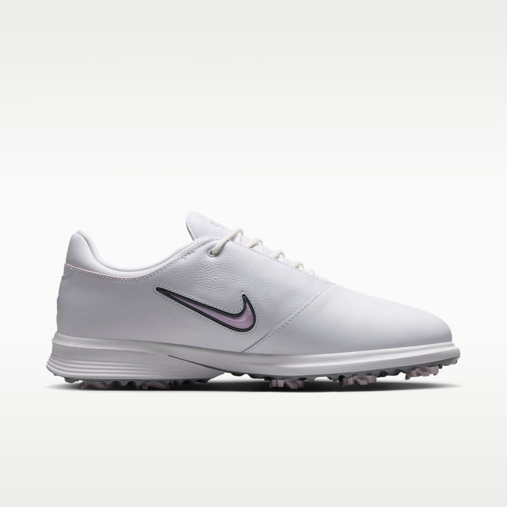 Nike Victory Tour 4 Golf Shoes - White/White/Cool Grey/Bleached Lilac - Image 3
