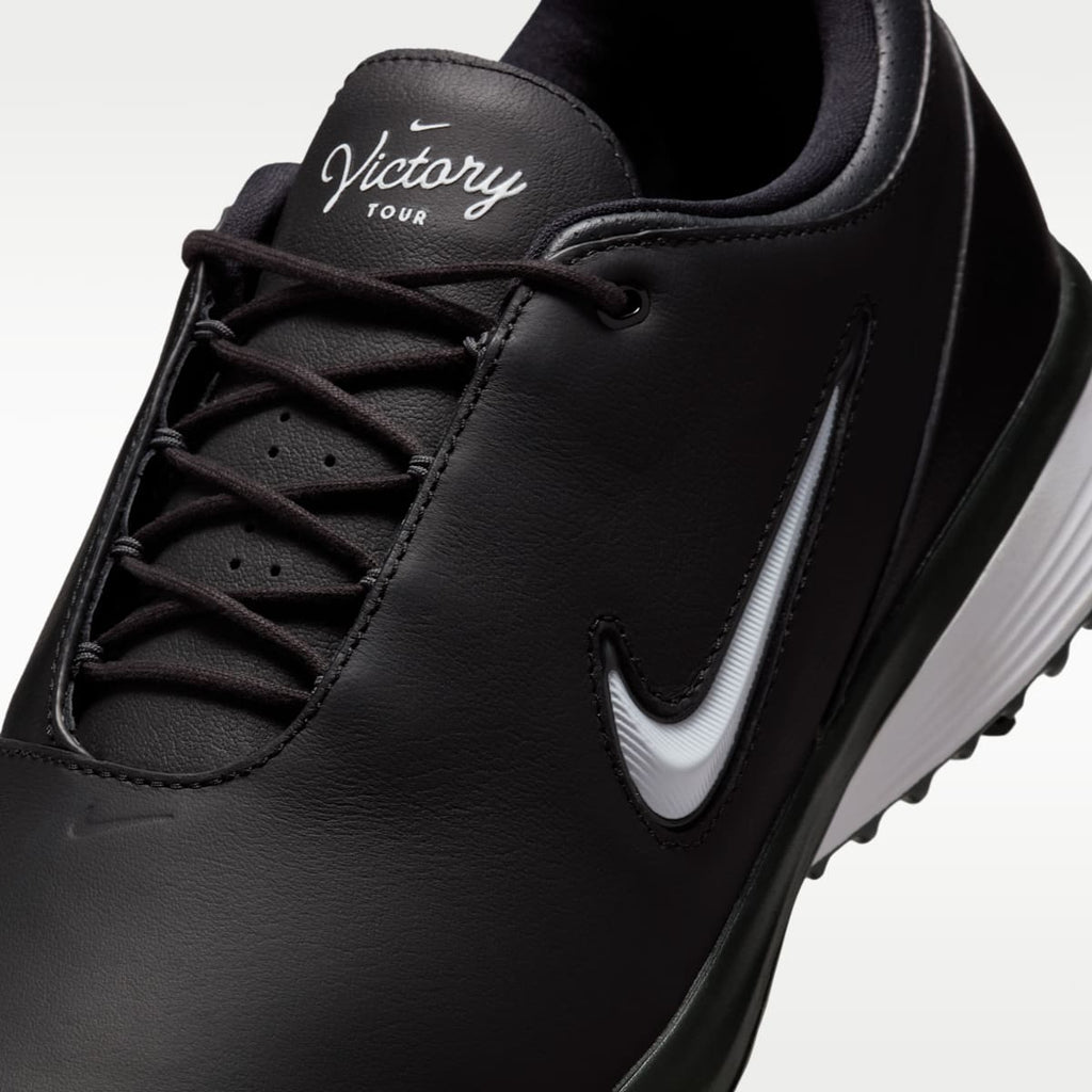 Nike Victory Tour 4 Golf Shoes - Black/Dark Smoke Grey/White - Image 8