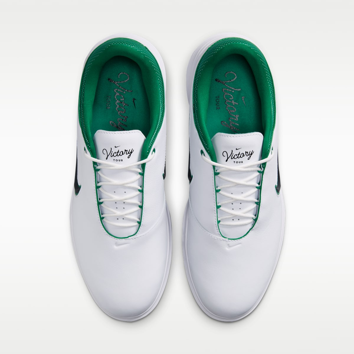 Nike Victory Tour 4 Golf Shoes - White/Malachite/Black - Image 3