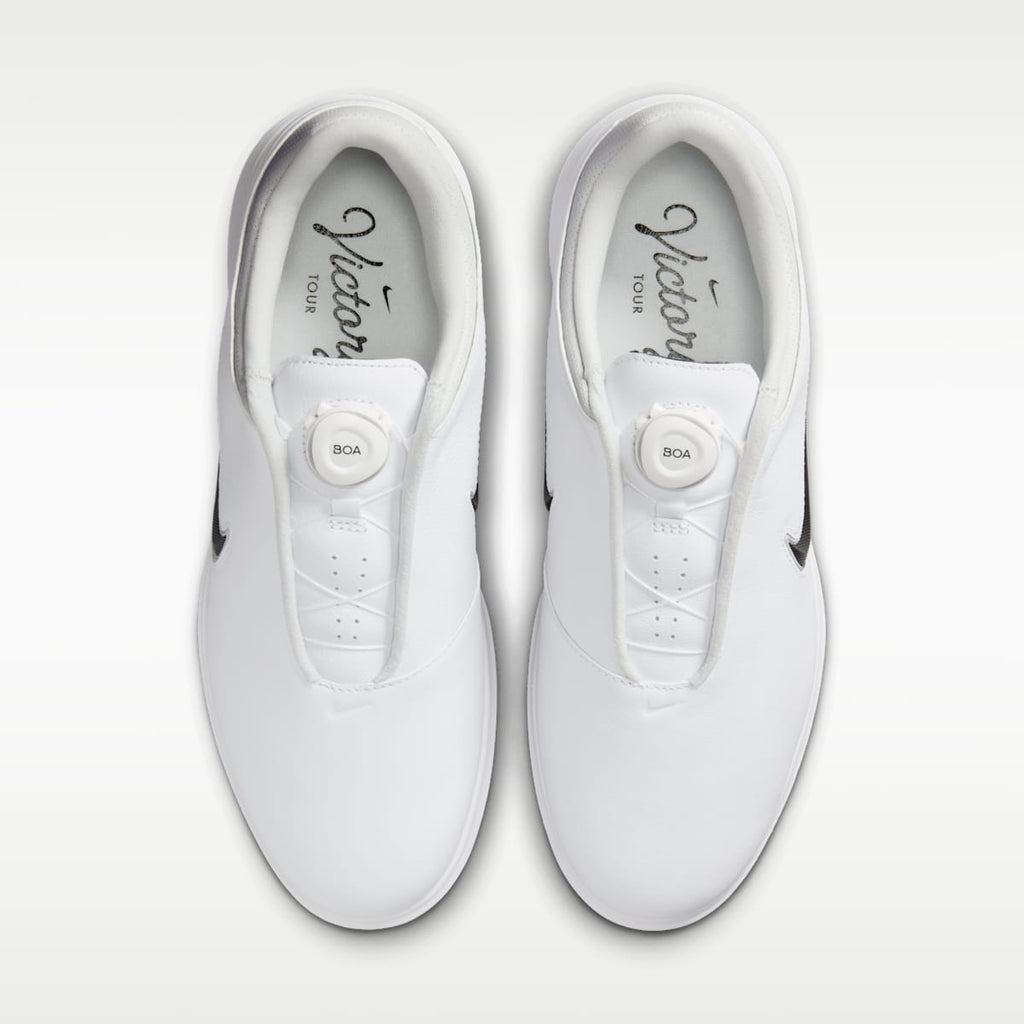 Nike Victory Tour 4 BOA Golf Shoes - White/Photon Dust/Black - Image 4