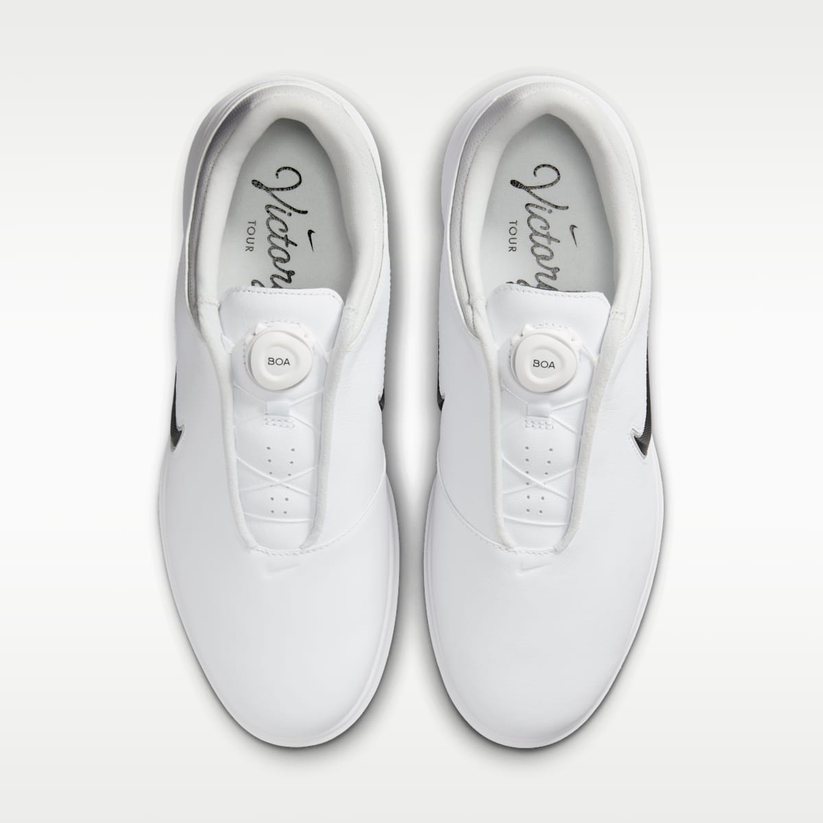 Nike Victory Tour 4 BOA Golf Shoes - White/Photon Dust/Black - Image 4