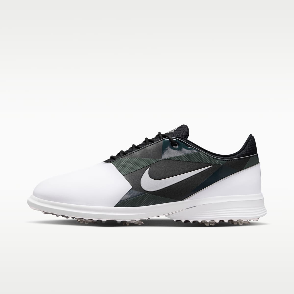 Nike Victory Tour 4 Golf Shoes - White/Metallic Silver/Sequoia/Black - Image 1
